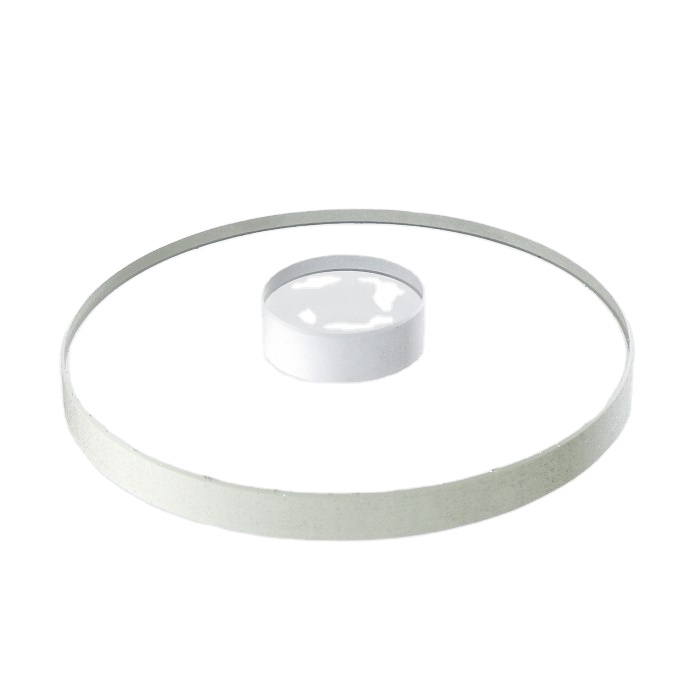Radionucleids Round Smart Eye Glass Lead Glass Ray Mounting Shielding Security X-Ray Glass Radiology Equipment Accessory