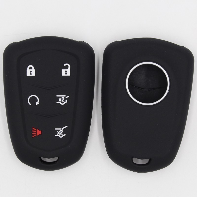 Popular commonly used remote control silicone rubber car key cover custom colors in 2021