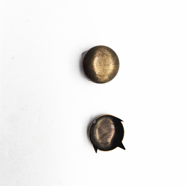 New Popularity Hot Sale Products Brass Prong Button Four Claws Nails Rivet In Garment