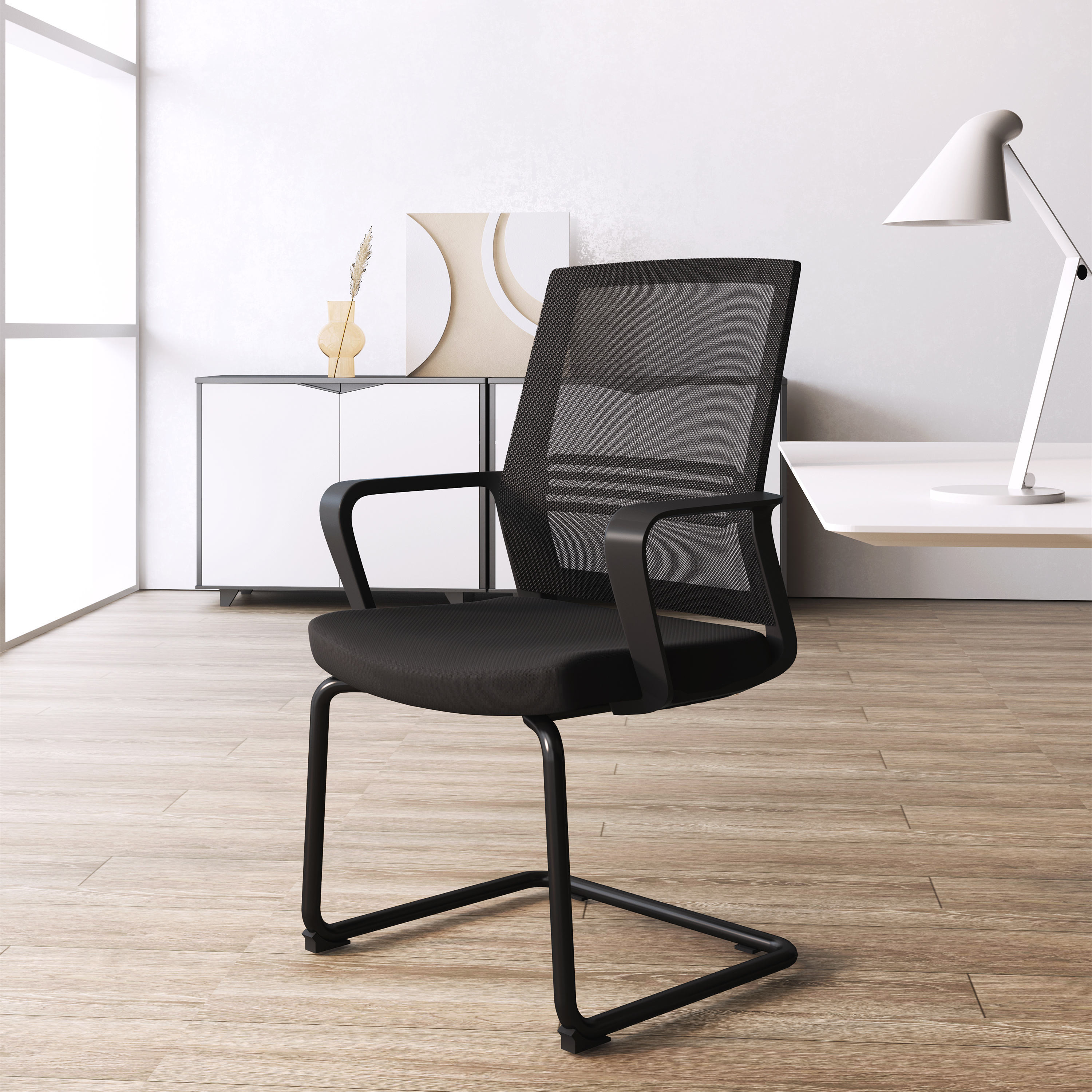 Wholesale the latest home plastic mesh office chair office furniture sales grid meeting chair