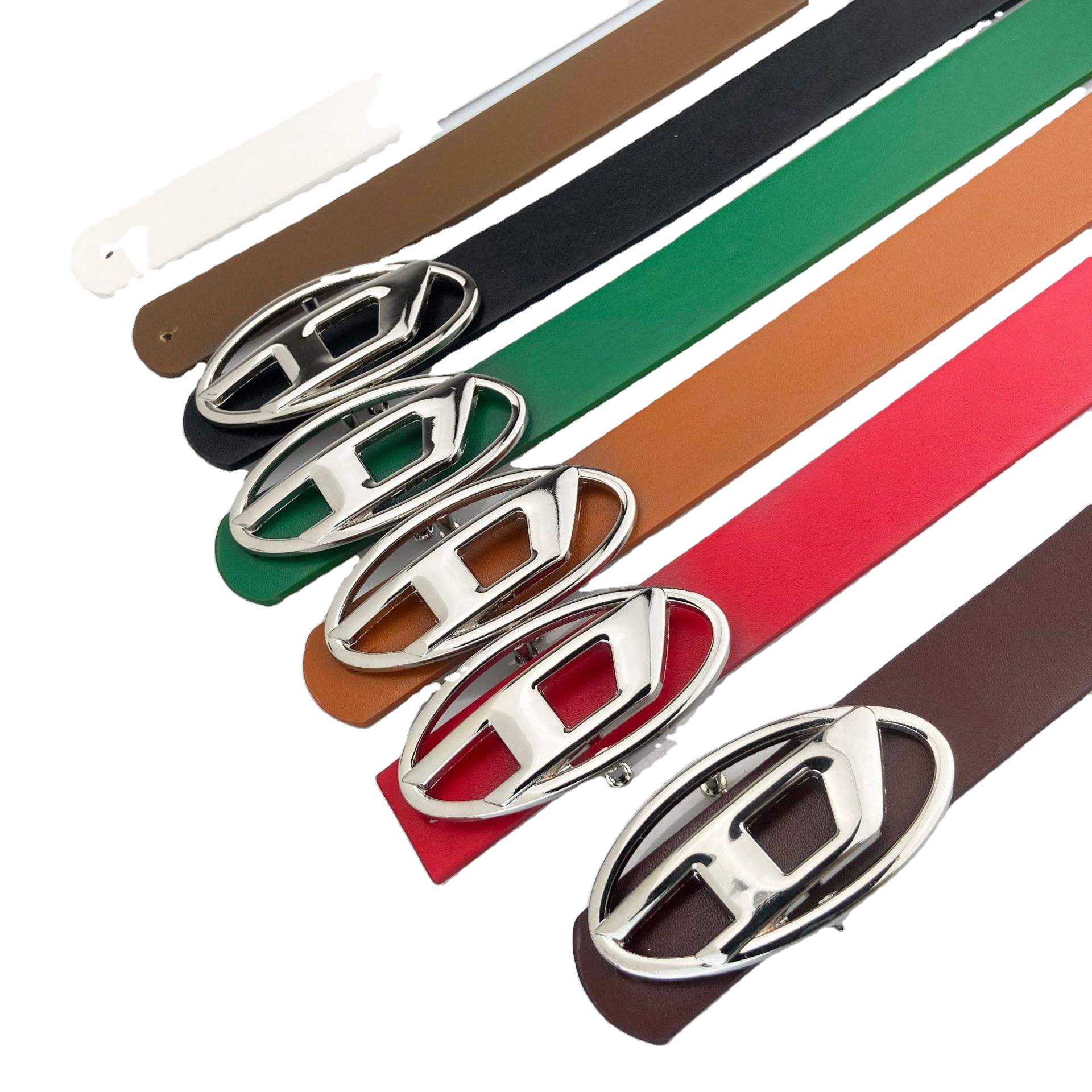 Popular Women's Belts Round Buckle Casual Simple Versatile Women's Jeans Accessories Belts Women's Factory Outlet