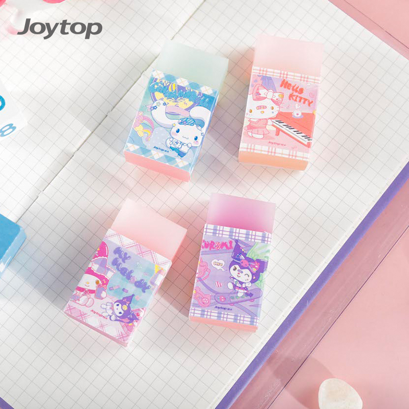 Joytop SR 000320 оптом Sanrio JK Академия желе ластик студенческие Детские канцелярские принадлежности