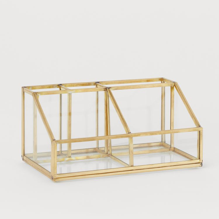 Modern Home Accessories Lucite Makeup Box Custom Acrylic Jewelry Storage Box