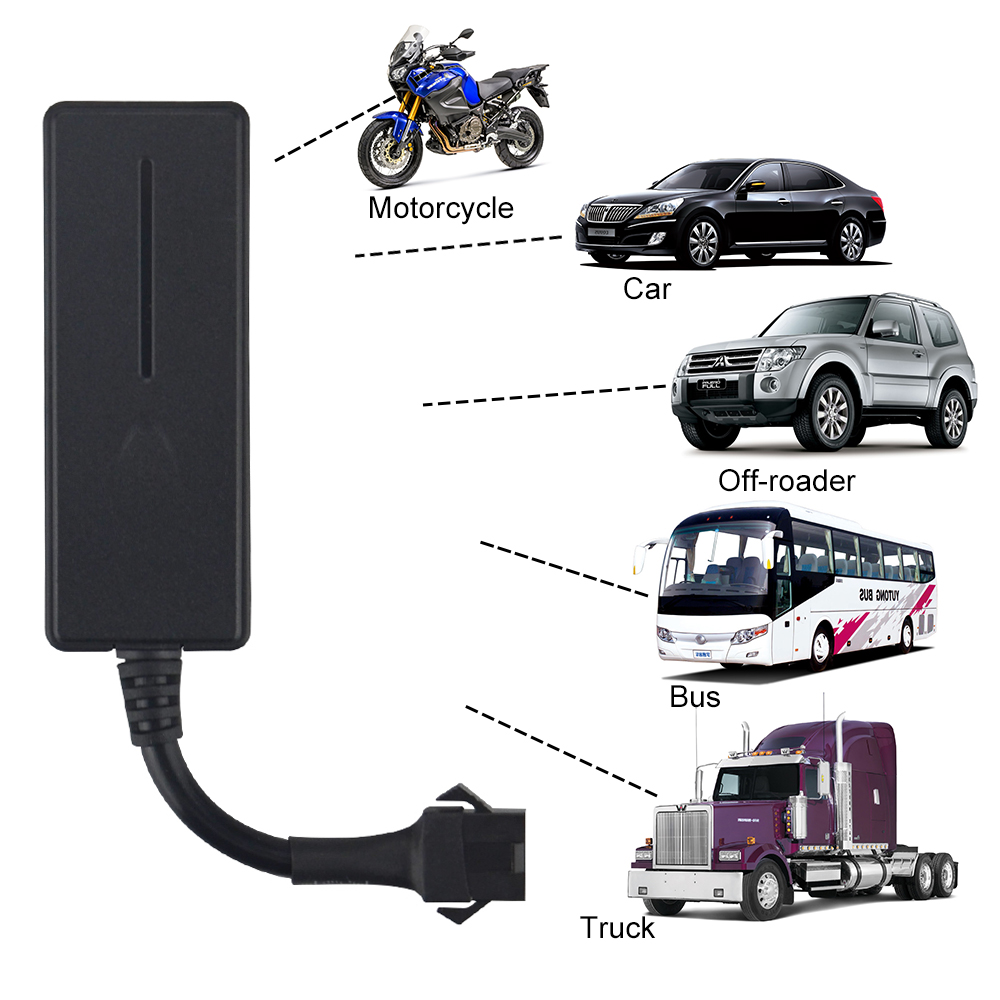Мини-автомобиль GPS трекер RF-V03 GPS мотоцикл локатор для автомобиля в режиме реального времени отслеживание долгого ожидания Overspeed Geo-fence alarm