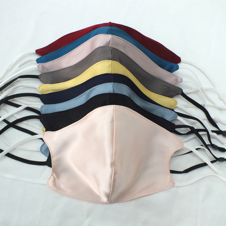 Wholesale double-layer Silk Mask breathable four seasons sunscreen dust-proof Silk Mask