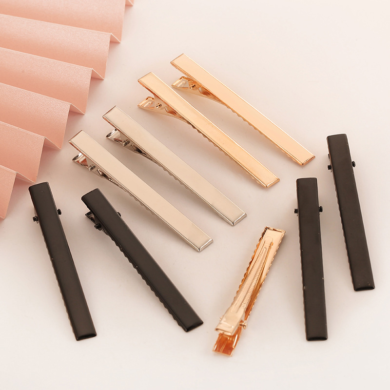 Цветные аксессуары для волос KC gold DIY, заколка для волос, заколка для волос, зажим для рыбки, аксессуары для полых зажимов