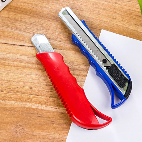 Best Classic Utility Knife Extra Blade Refills - Box Cutter Locking Razor Knife - Full Metal Body