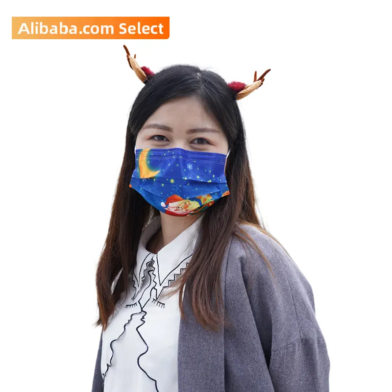Disposable Christmas Mask For Adults Buy Masks