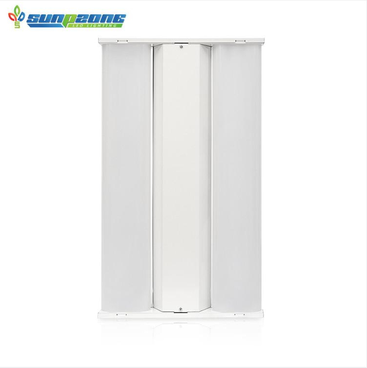 GYM Warehouse Factory 1*2FT 13500lm 250w HID Dimmable Hanging Light 100w led linear high bay light 5000k with motion sensor