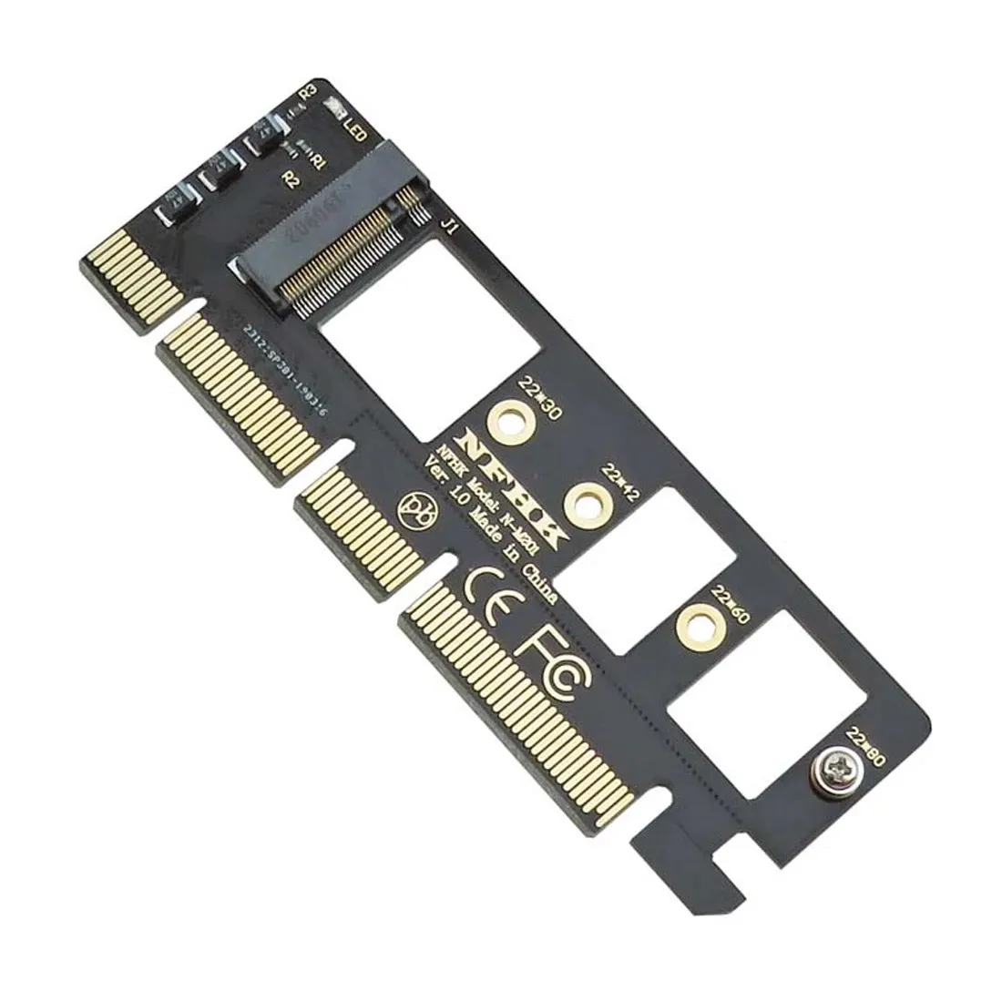 PCIE to M.2 NVME Adapter XP941 SM951 PM951 A110 Converter PCI-E PCI Express 3.0 X4 X8 X16 to M Key M.2 NVME AHCI SSD