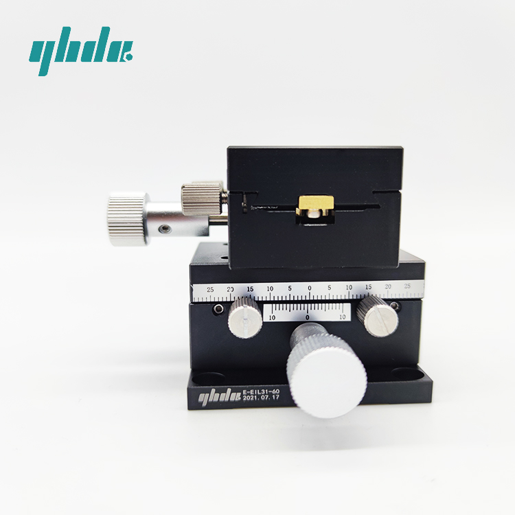 YHD High Precision E-EIL31 XY axis Economical dovetail manual stage sliding positioning stage for cnc machine