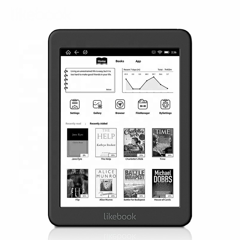 Гироборд с колесами 8 дюймов Likebook электронная бумажная книга для чтения с вы рассматриваете романа офис сенсорный экран смарт-устройство для чтения внеклассного обучения для чтения электронных книг