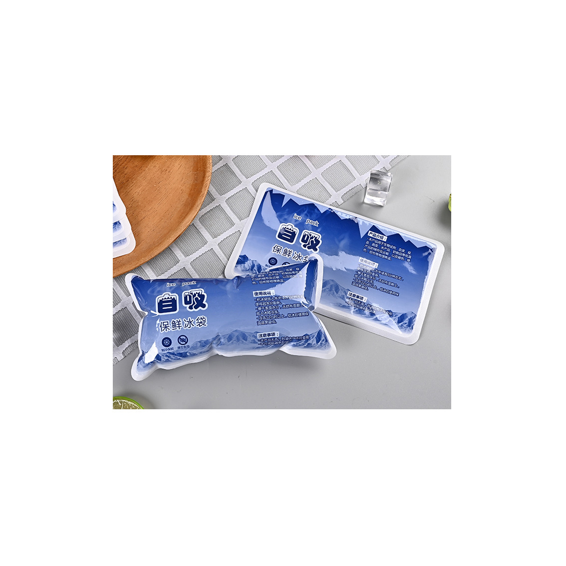 Cheap Instant ice pack cold packs Disposable Gel Ice Pack Eco-friendly Gel Beads For shipping Food Wine