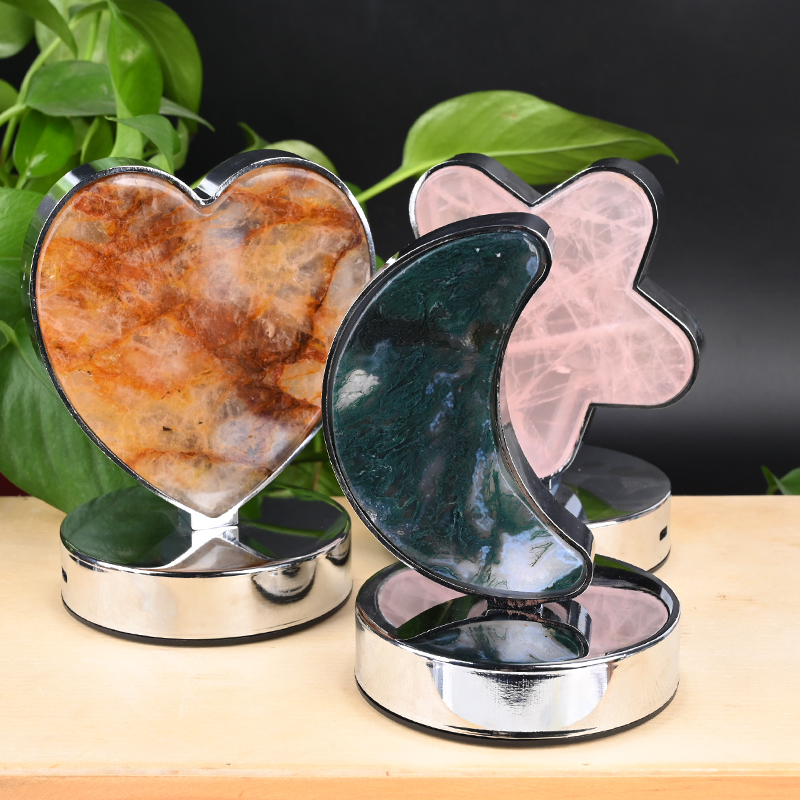 Wholesale Natural Crystal Healing Stone Crystal Variety Shaped Lamp For Home Decoration
