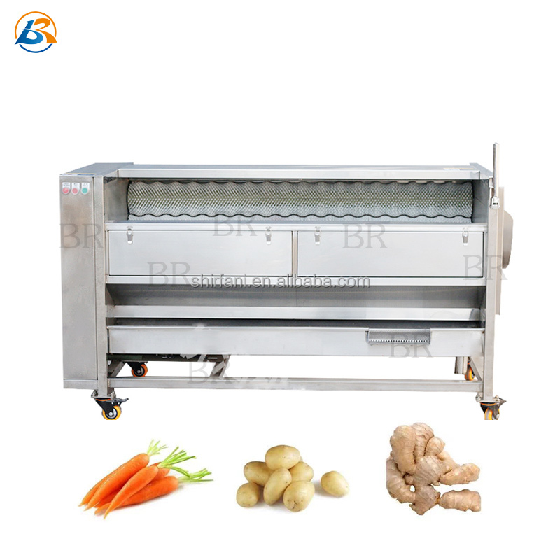 Factory potato washing peeling machine potato washer peeler cleaning machine