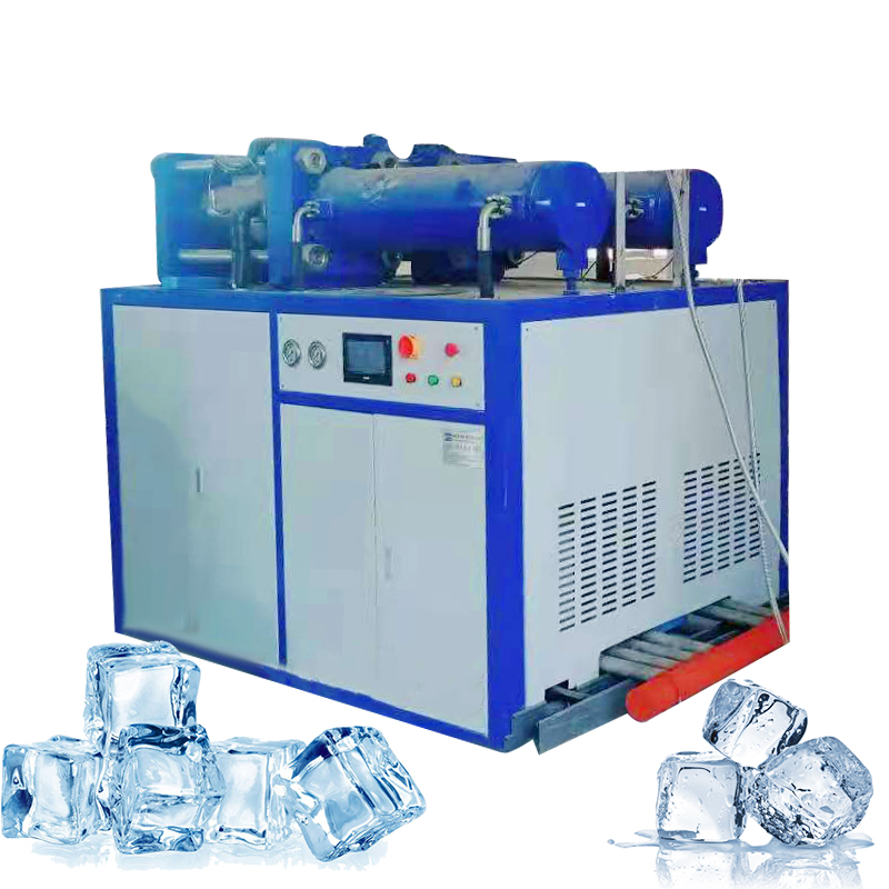 Automatic Pellet large 1500kg/h industrial double head block granular dry ice machine maker with best price