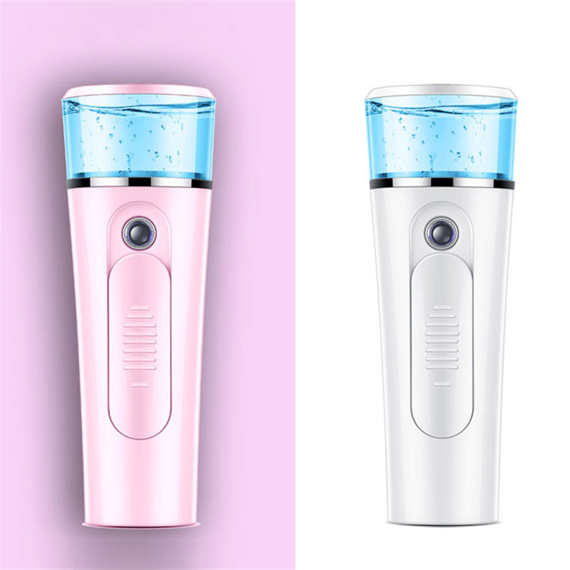 Facial Skin Hydrating Instrument Portable Humidifier Steam Nano Mist Sprayer USB Charge Moisturizing Sprayer