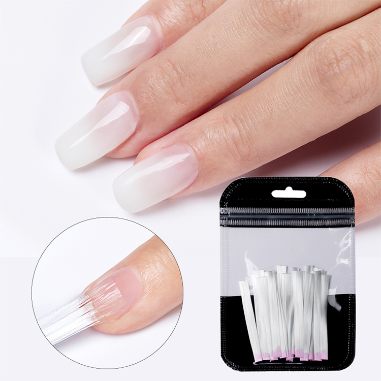Поставщик Rosalind nail art 20 шт./лот стекловолокно быстрое наращивание ногтей стекловолокно полигель для ногтей стекловолокно для оптовой продажи