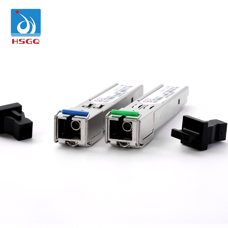 HSGQ 1,25 г одного волокна lc 20 км оптический трансивер 1310/1550nm нисходящий pon sfp модуль