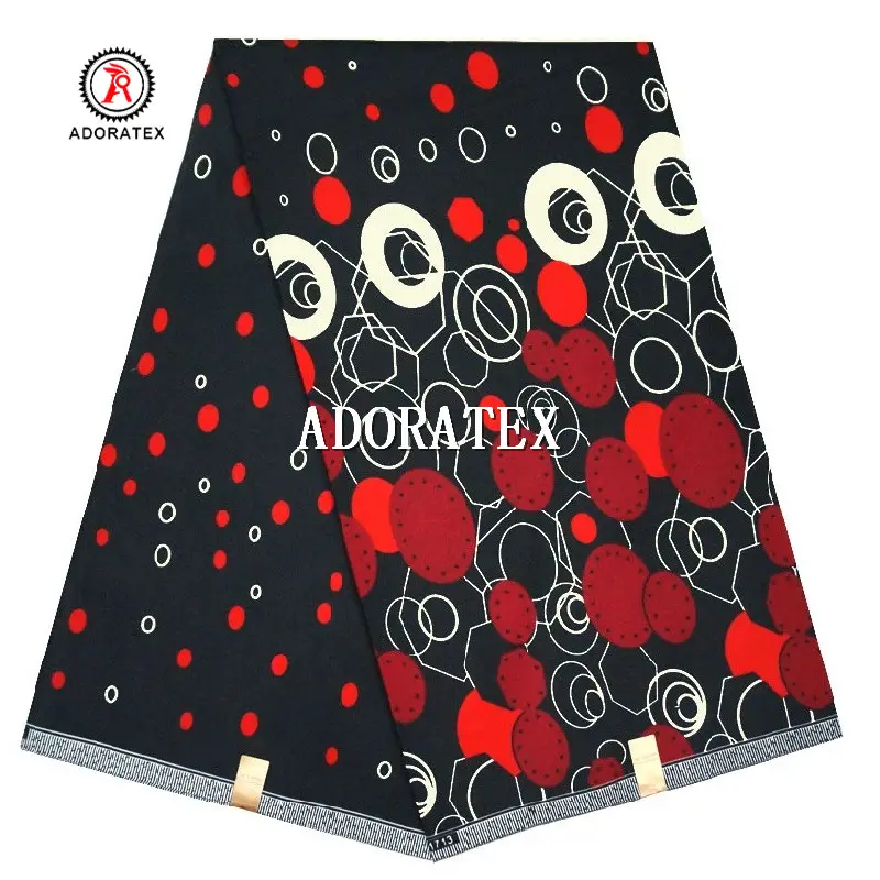 Adoratex Hotsale African 100% Cotton Java wax Prints Fabric