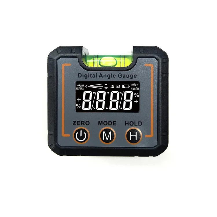 Portable Mini Digital Protractor Inclinometer with Magnet and Bubbel, Digital Level Box, Digital Angle Level Gauge