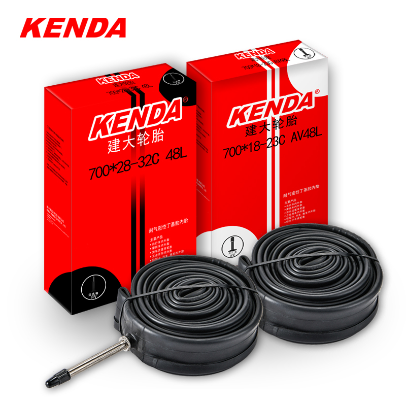 Велосипедные камеры Kenda, велосипедные внутренние камеры 700*18/23/25/28/32/35C дюйма, велосипедные аксессуары