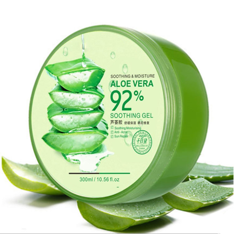 Private Label Repair Skin Hair Moisture Soothing Whitening Cream Aloe Vera Gel With OEM/ODM