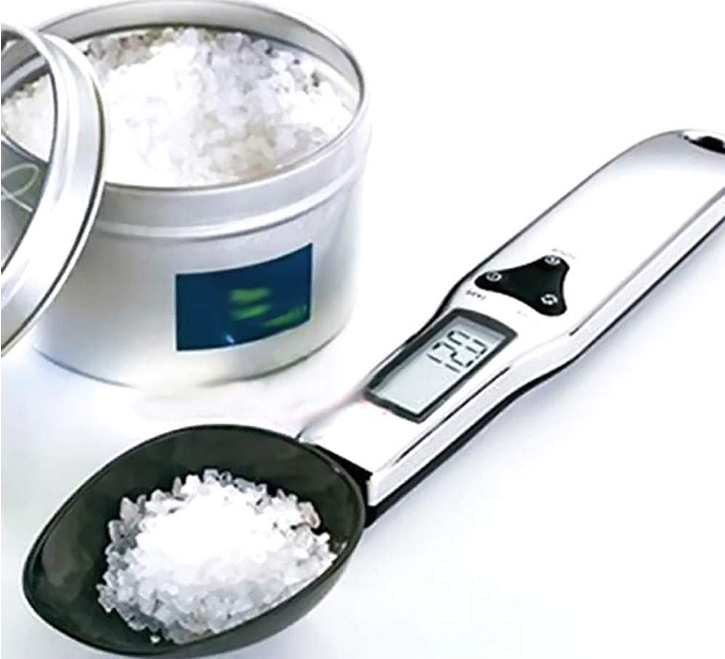 Electronic smart weighing and quantitative feeding spoon for dog food Weighing spoon for feeding dog food