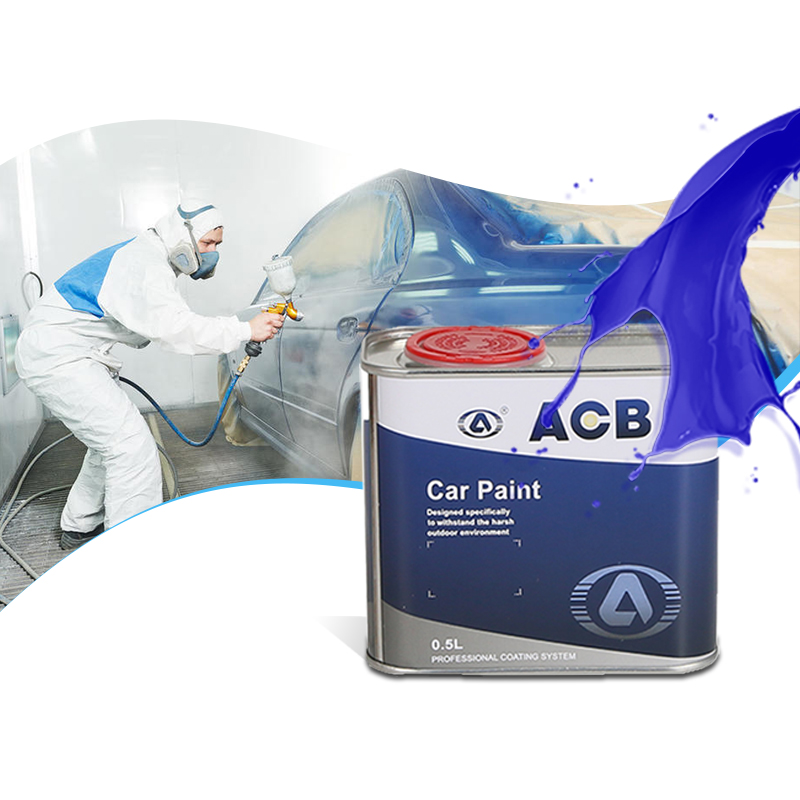 Автомобильная краска ACB от производителя покрытие против царапин 2k clearcoat