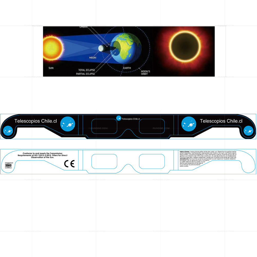 Сделано в Китае солнечные очки Eclipse CE и ISO сертифицированные безопасные солнечные очки Eclipse Shades