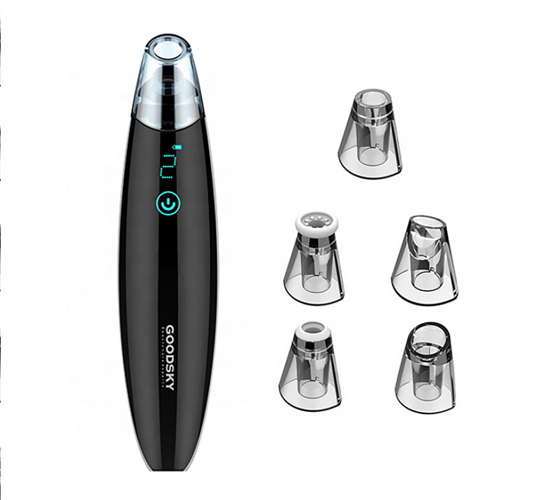 2021 GOODSKY Face Mini Electric Blackhead Remover Vacuum Pore Cleaner Suction Device