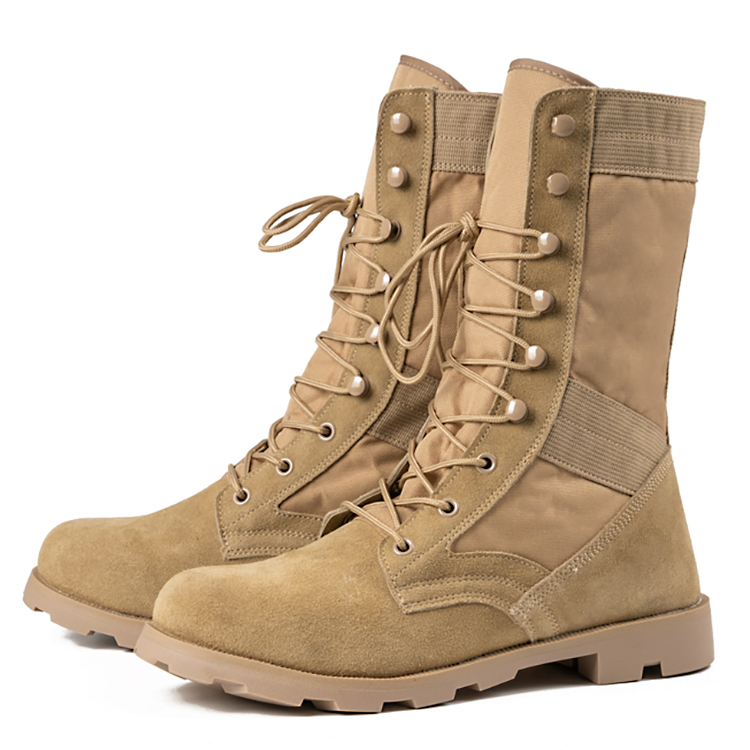 Men's Tactical Boots Desert Waterproof Work Safety Boots Climbing Sport Shoes Outdoor Hiking Combat Fishing Camping Combat Boots