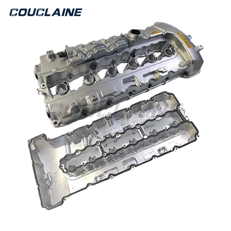 Обновленная алюминиевая крышка клапана COUCLAINE N54 11127565284 7565284 для BMW N54 E90 E60 F01 E71 E72 335 535 740 X5 X6