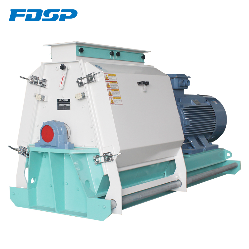 Bio organic fertilizer raw material pre treatment processing machine manure crushing machine