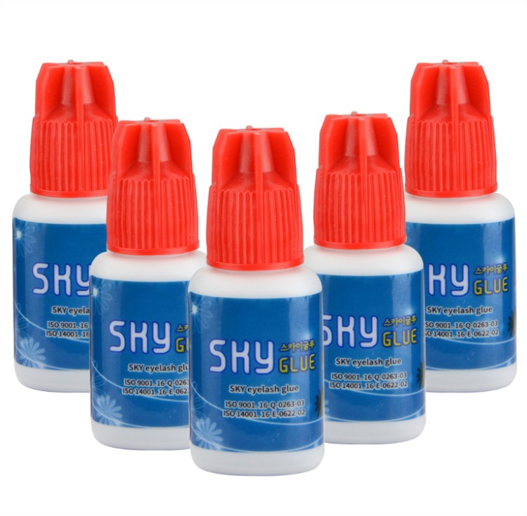 Супер мощный клей, Корея, современный клей для наращивания ресниц sky, частная этикетка