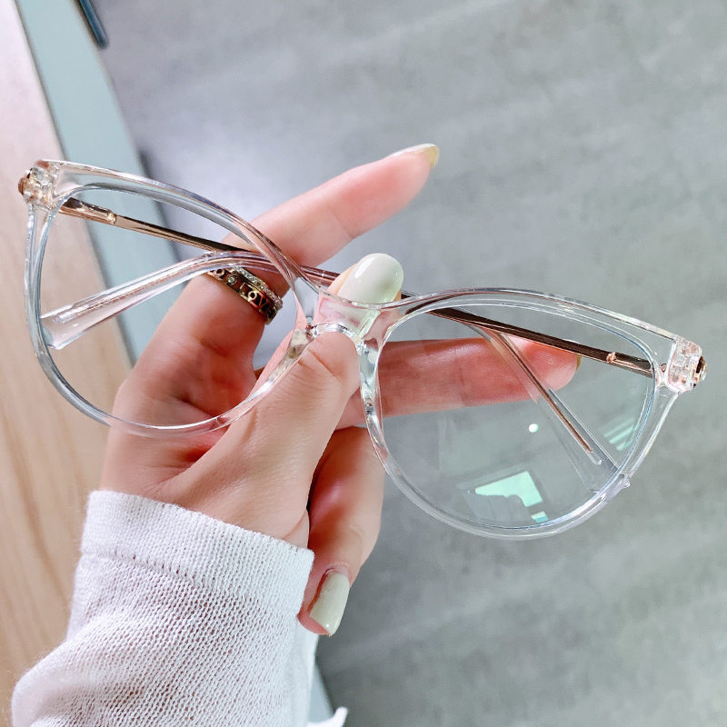 High Quality Fashion Metal Tr90 Frame Anti Blue Light Blocking Glasses Eyeglass