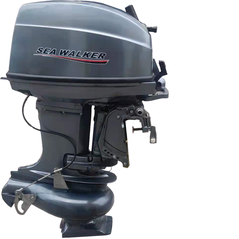 Water Jet Drive pump with 2 stroke 40hp outboard motor boat engine