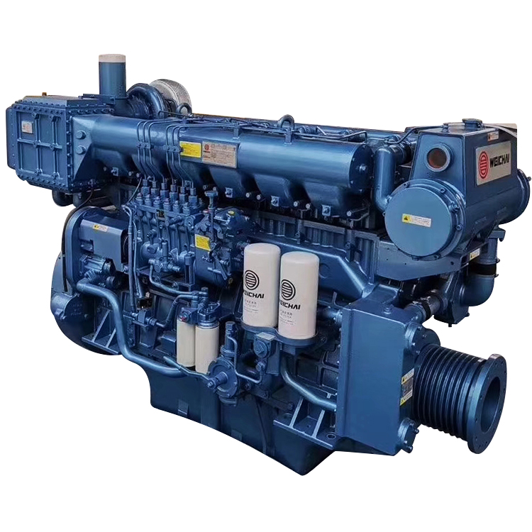 Судовой Дизельный Двигатель Weichai WHM6160, от 300 л.с. до 75 л.с., лодочный двигатель для лодки, грузового судна, песчаного насоса