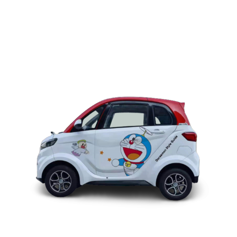 The elderly four-wheel mobility scooter is easy to operate and free of installation