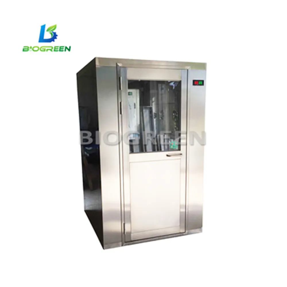 Single Double Door Air Shower for Industrial Medical Clean Room