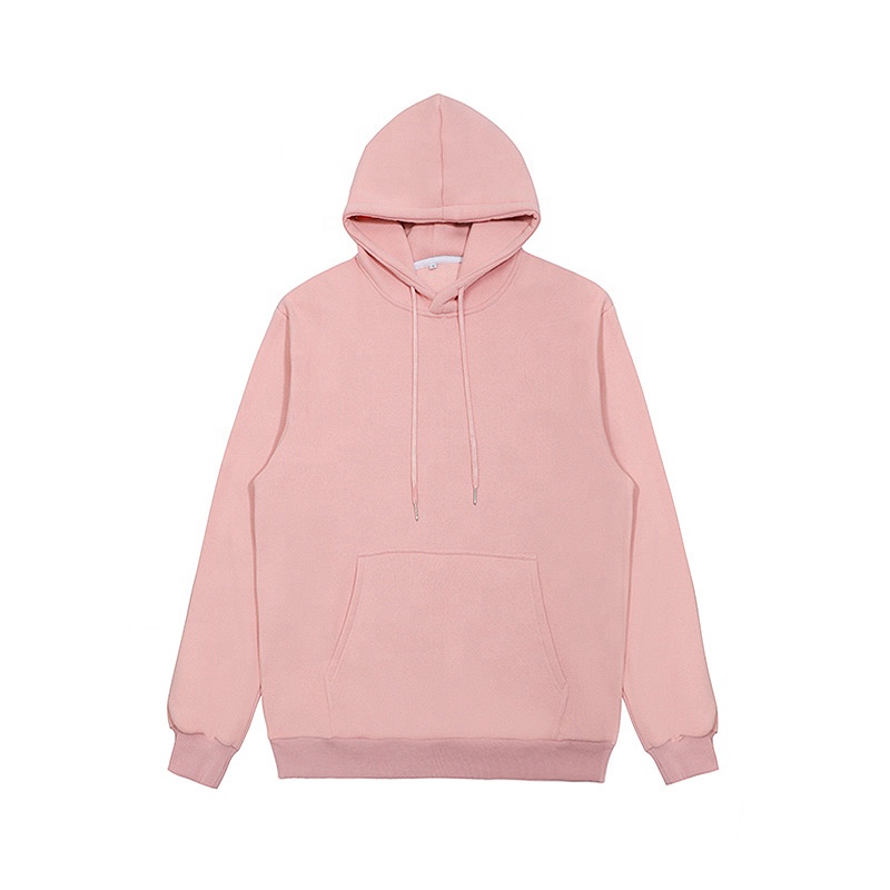 Women's Pure Color Hooded Plain Hoodies Autumn Winter Loose Plus Velvet Thick Oversize Long-sleeved Womens Hoodies Pullover