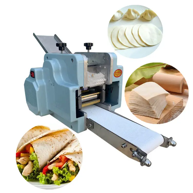 Newest 9 cm Automatic roti maker small business chapati making machine dumpling wrapper machine