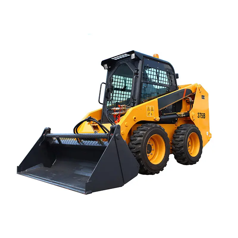 High Working Condition 385B 80hp skid steer loader with ISO CE Approved
