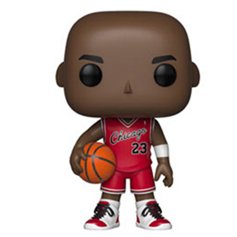 Экшн-фигурка Funko Pop Майкла Джордана #55 Black Jordan/#56 Red Jordan Коллекционная модель игрушки 10 см
