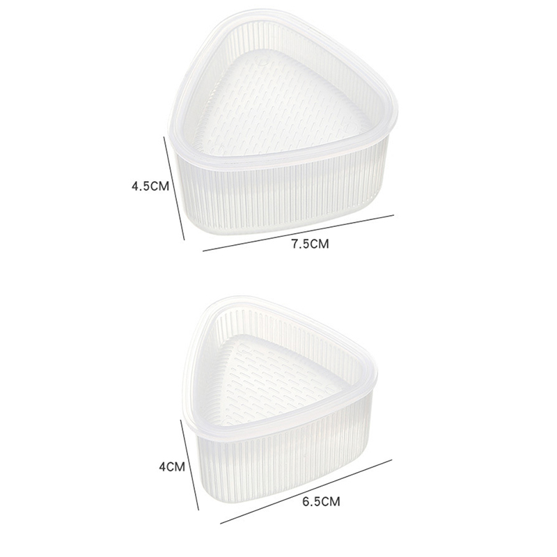 Insha on Professional Plastic Super Space sushi making kit for making triangular rice