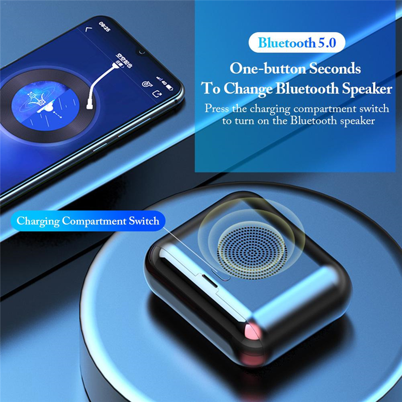 F9 8D Stereo Ipx7 Waterproof Digital Led Display 5.0 F9 Headphones Audifon F9 Tws Con Parlante