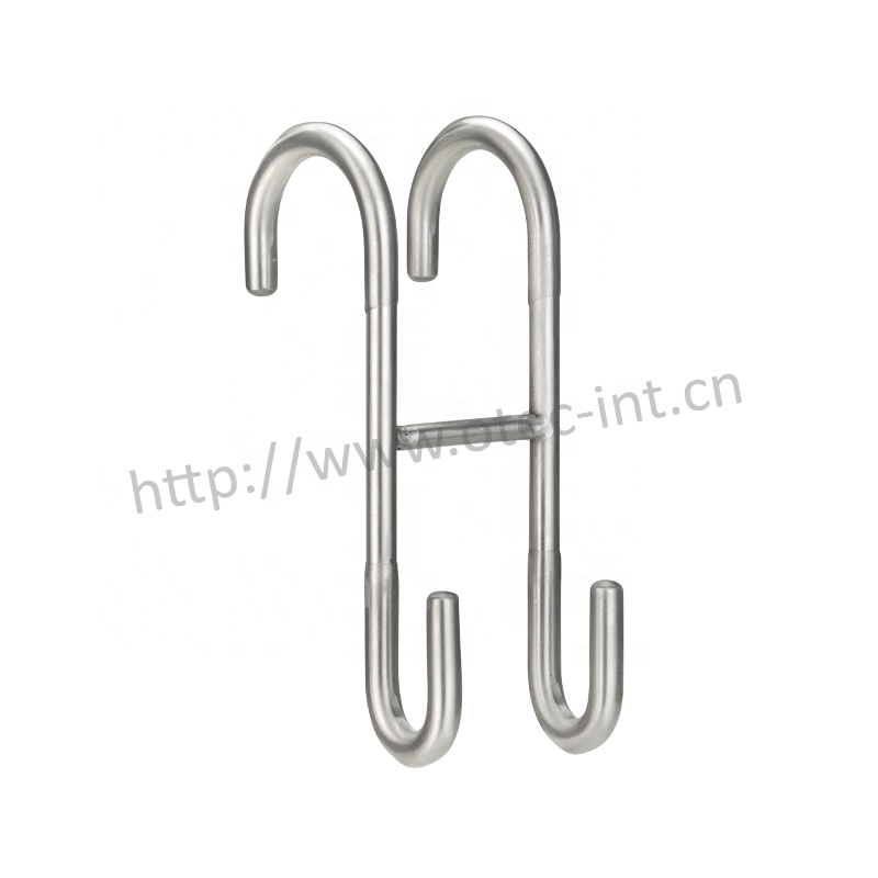 bathroom towel dual use hook made of stainless steel SUS304