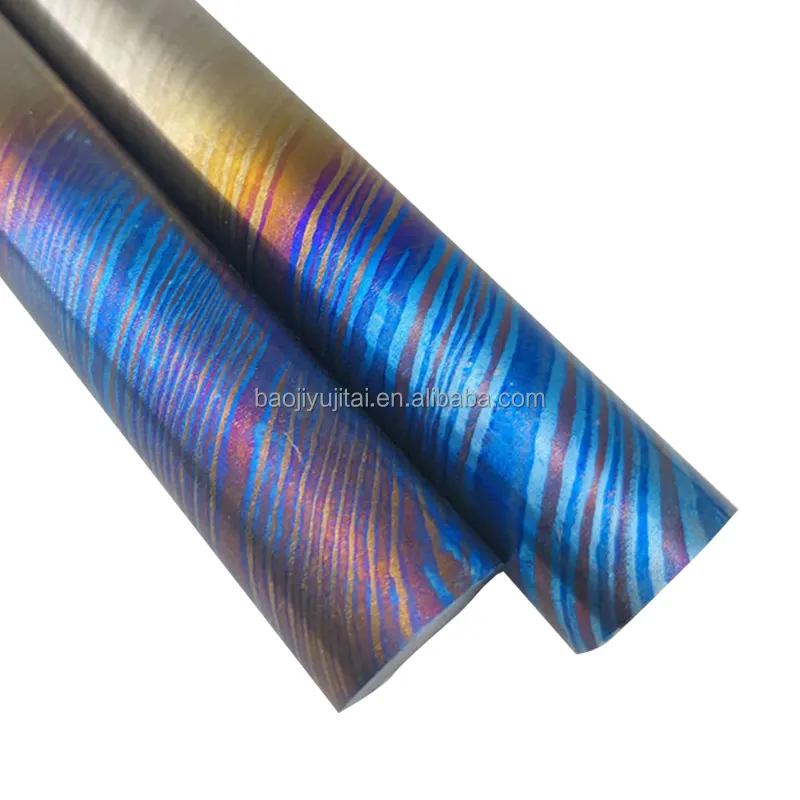 titanium damascus zirconium 3 alloy 4 timascus alloy rod bar mokuti bar price per kg
