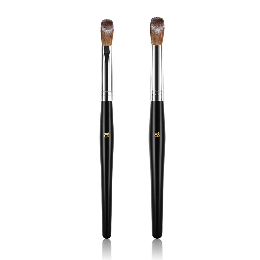Wholesale Nail Art Custom Nail Brush Pure Kolinsky Crimped Acrylic Nail Brush