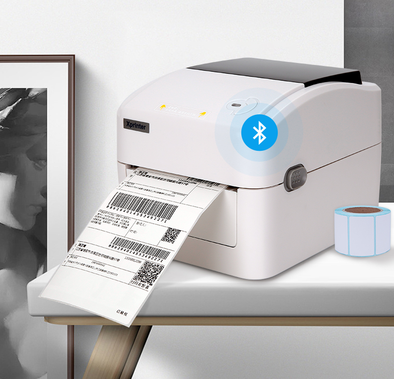 Xprinter XP-420B USB Wi-Fi, BT стикер производитель принтер машина термоусадочная доставка принтер для печати этикеток
